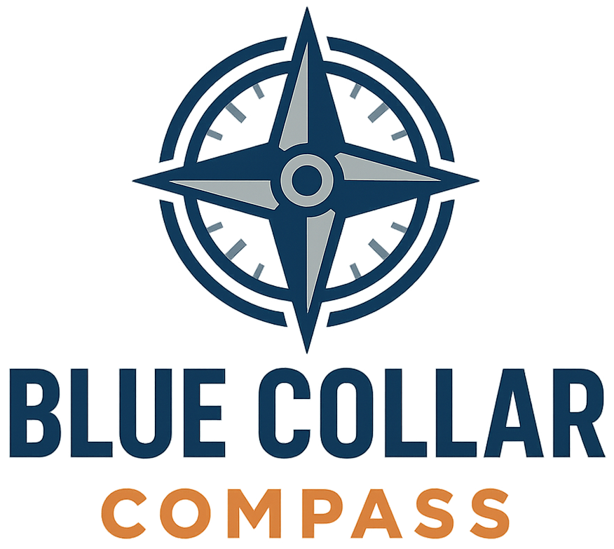 Blue Collar Compass Logo